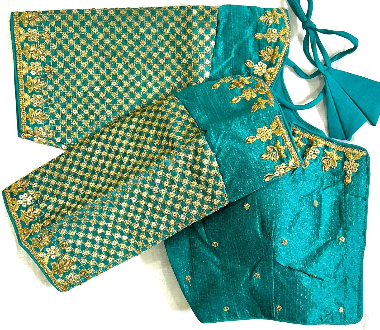 Tulsi Fancy Sequence Work Blouse - Anant Exports