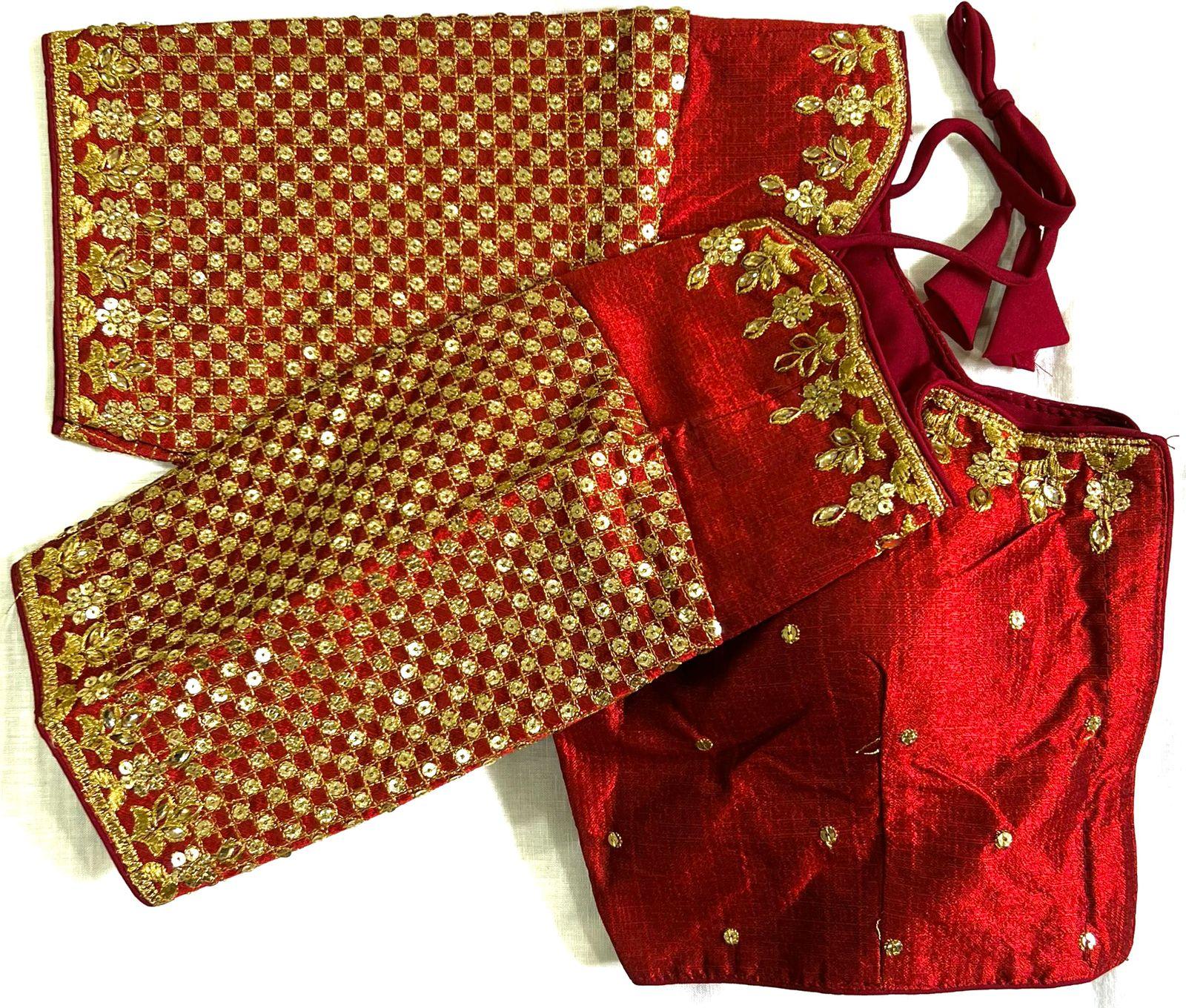 Tulsi Fancy Sequence Work Blouse - Anant Exports
