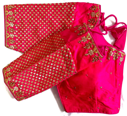 Tulsi Fancy Sequence Work Blouse - Anant Exports