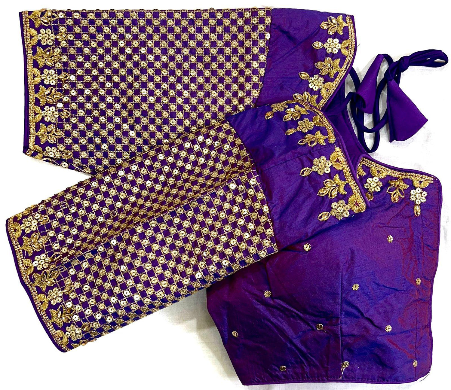 Tulsi Fancy Sequence Work Blouse - Anant Exports