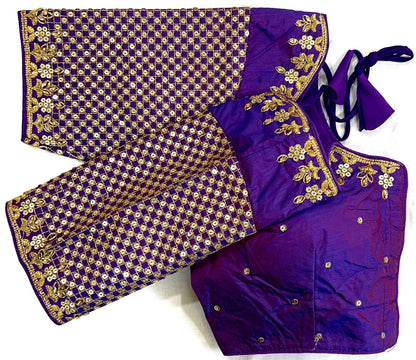 Tulsi Fancy Sequence Work Blouse - Anant Exports