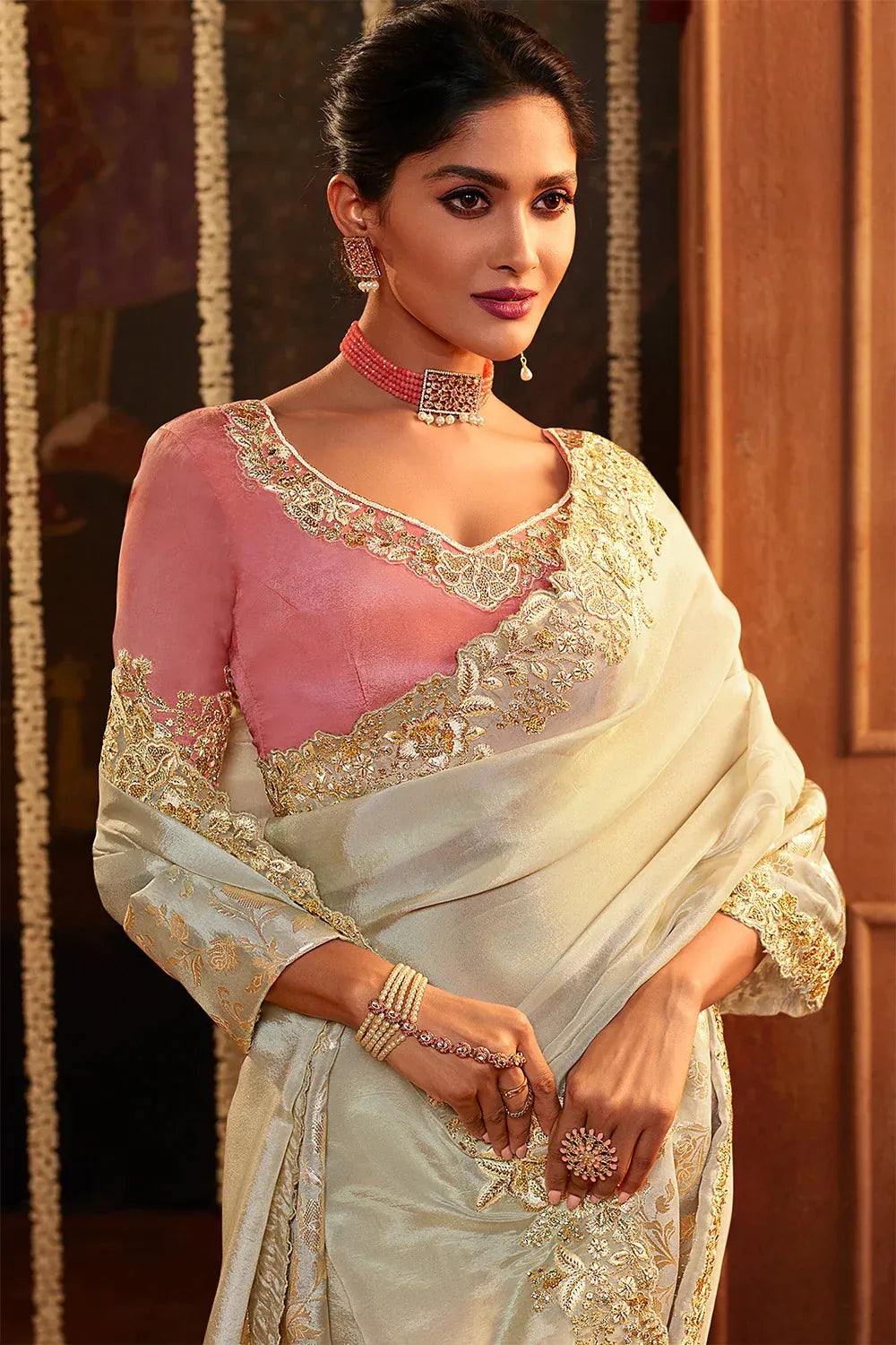 Celebration Traditional Wear Saree D.No 7602