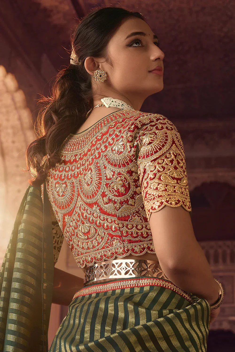 Sulakshmi Olivia Festive Wear Saree D.No 7808 - Anant Exports