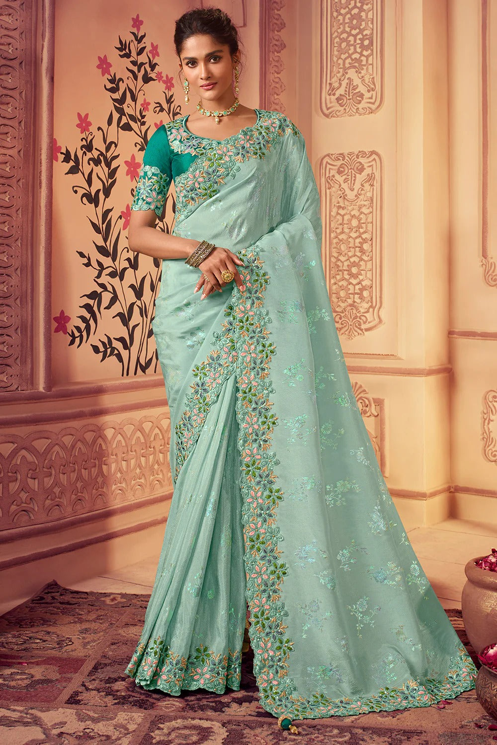 Sulakshmi Suvarna Soft Fancy Wear Saree D.No 8007