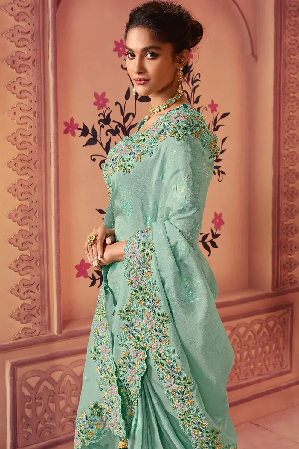 Sulakshmi Suvarna Soft Fancy Wear Saree D.No 8007 - Anant Exports