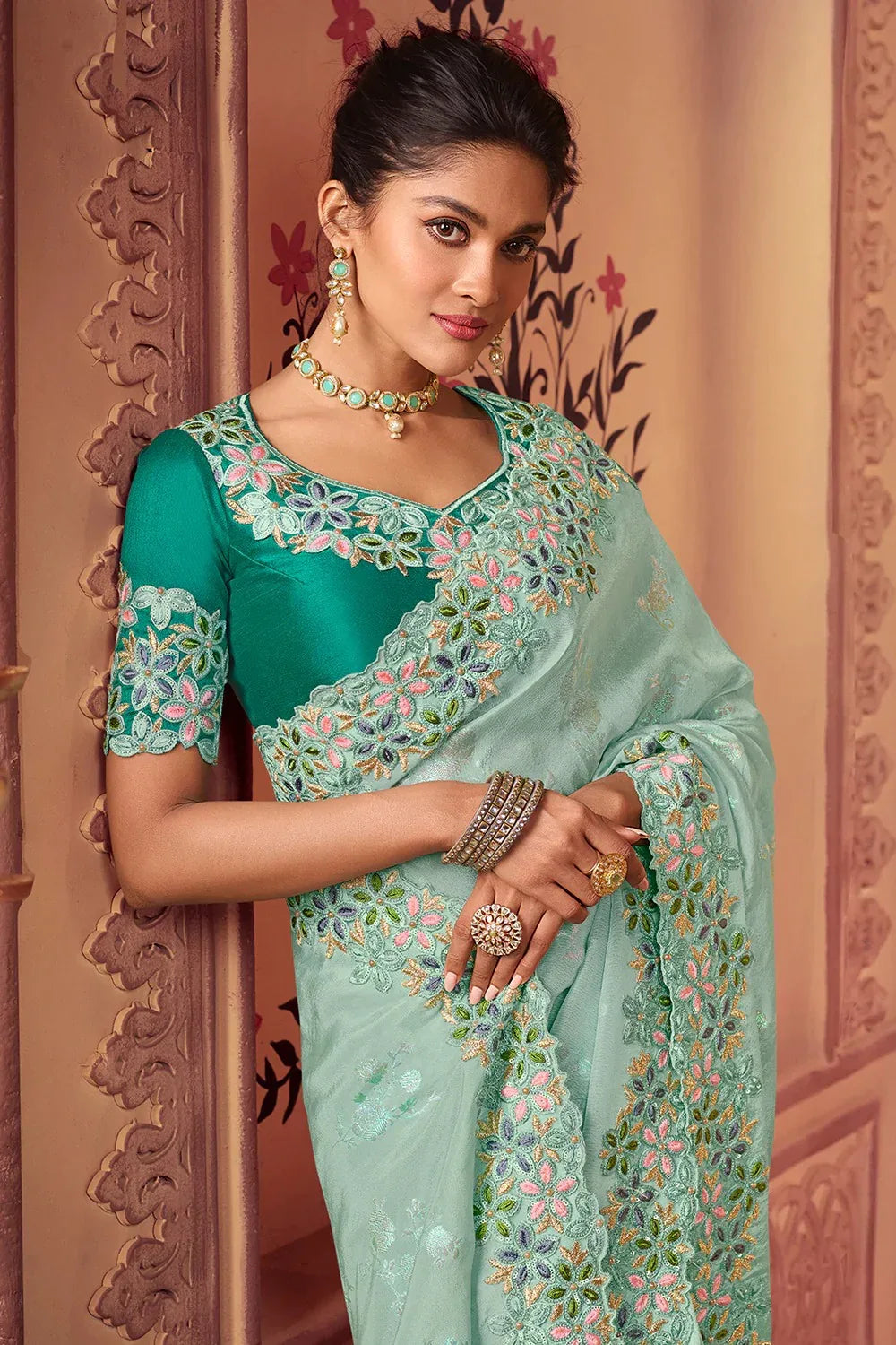 Sulakshmi Suvarna Soft Fancy Wear Saree D.No 8007 - Anant Exports