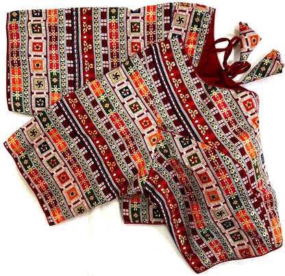 MADHULIKA COTTON FOIL PRINT BLOUSE - Anant Exports
