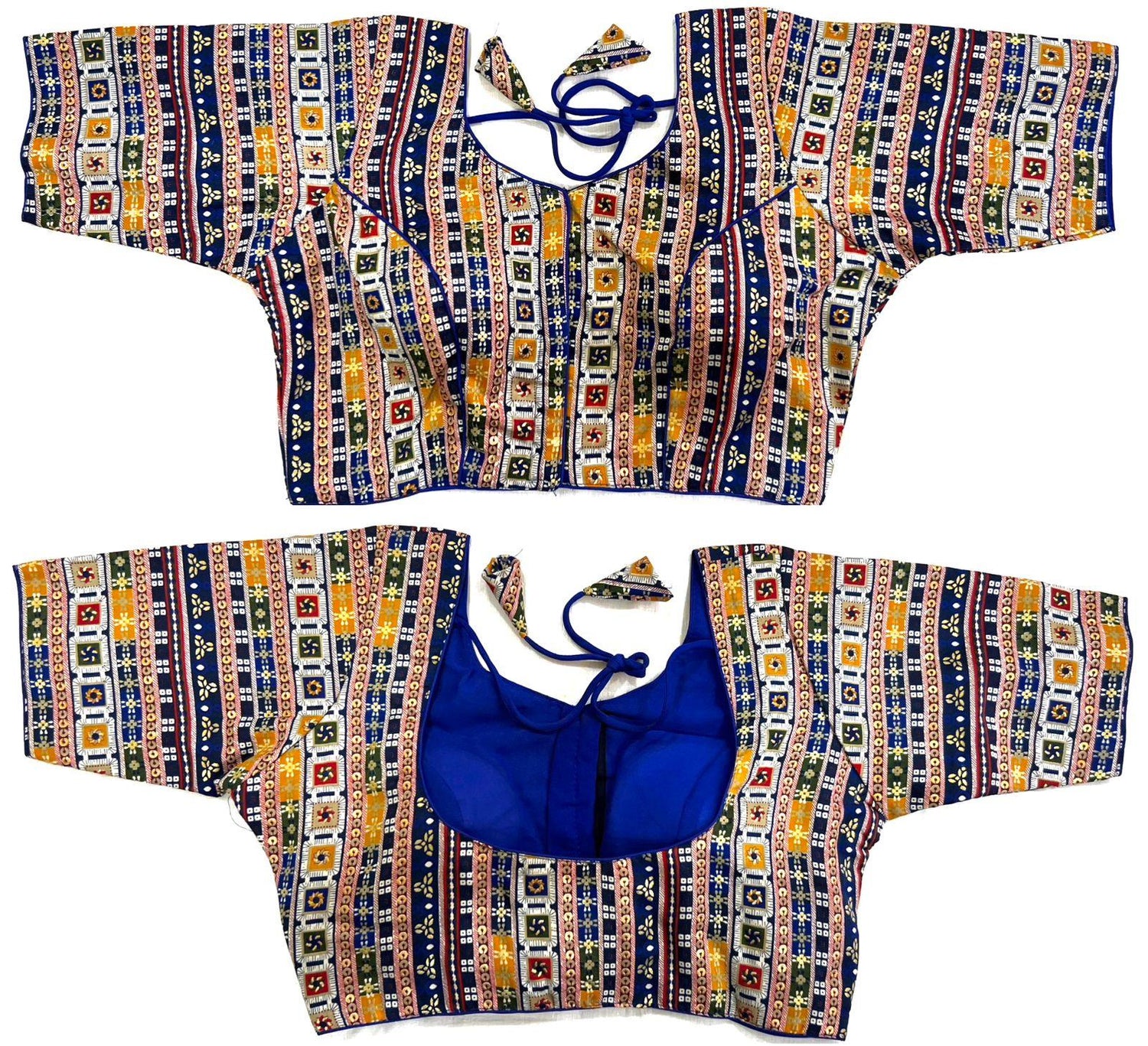 MADHULIKA COTTON FOIL PRINT BLOUSE - Anant Exports