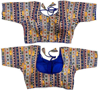 MADHULIKA COTTON FOIL PRINT BLOUSE - Anant Exports