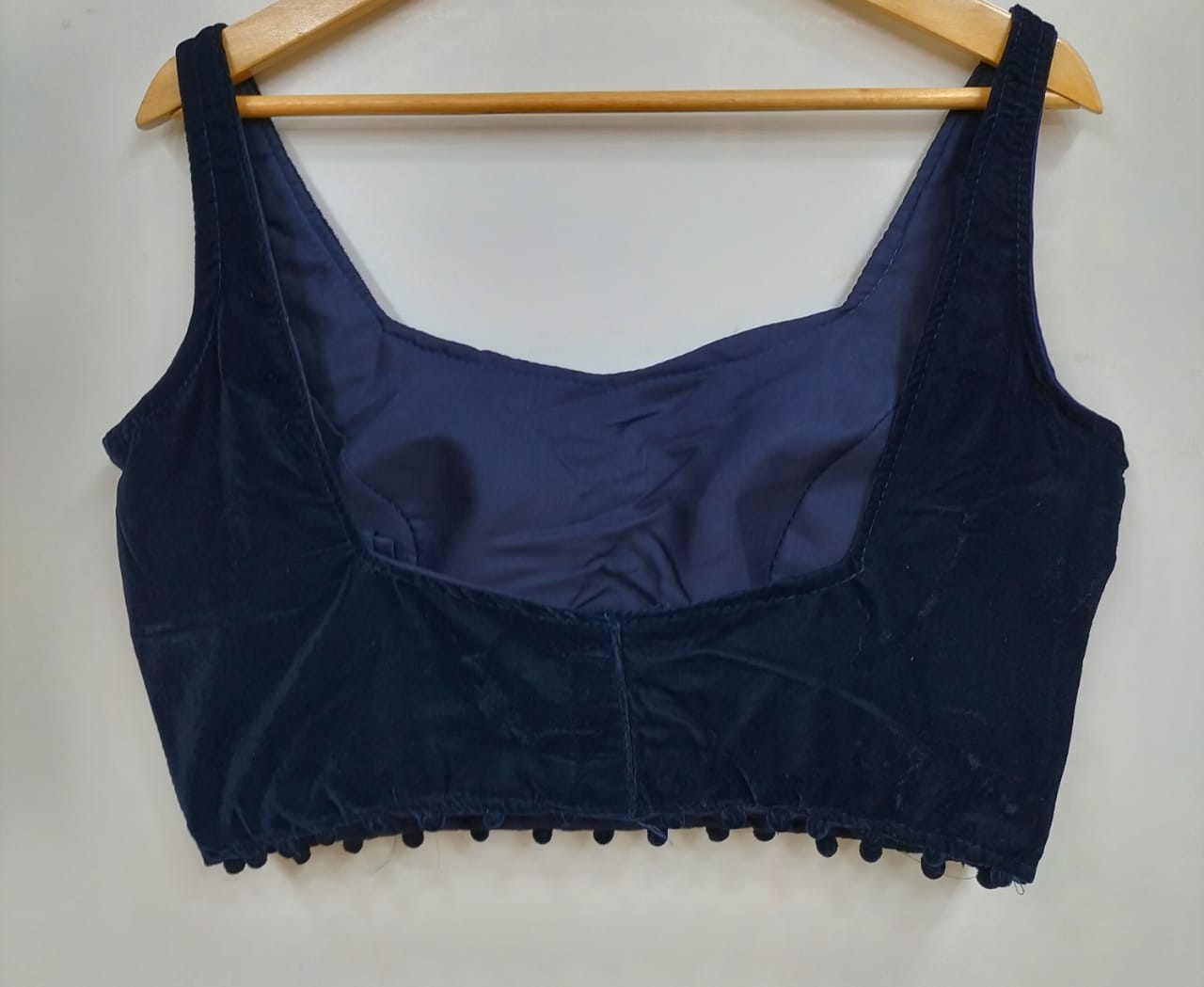 Fancy Bollywood Style Velvet Blouse