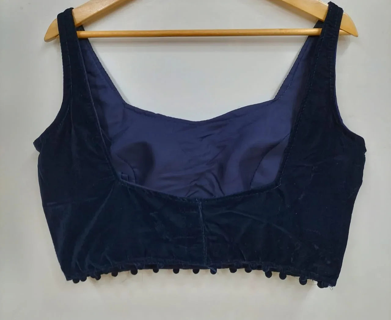 Fancy Bollywood Style Velvet Blouse - Anant Exports