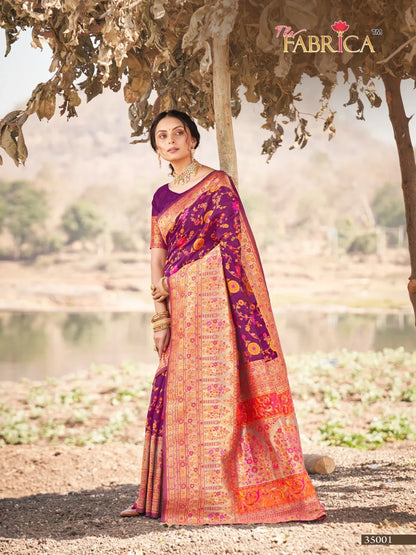 KASHMIRI VOL- 2 FANCY WEAVING SAREE - Anant Exports