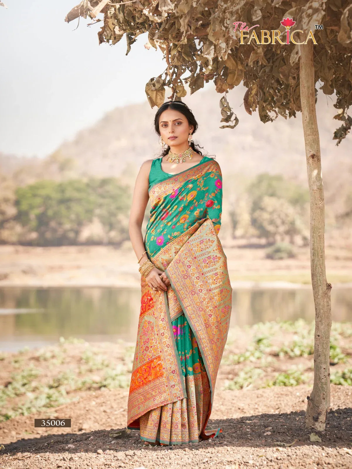 KASHMIRI VOL- 2 FANCY WEAVING SAREE - Anant Exports