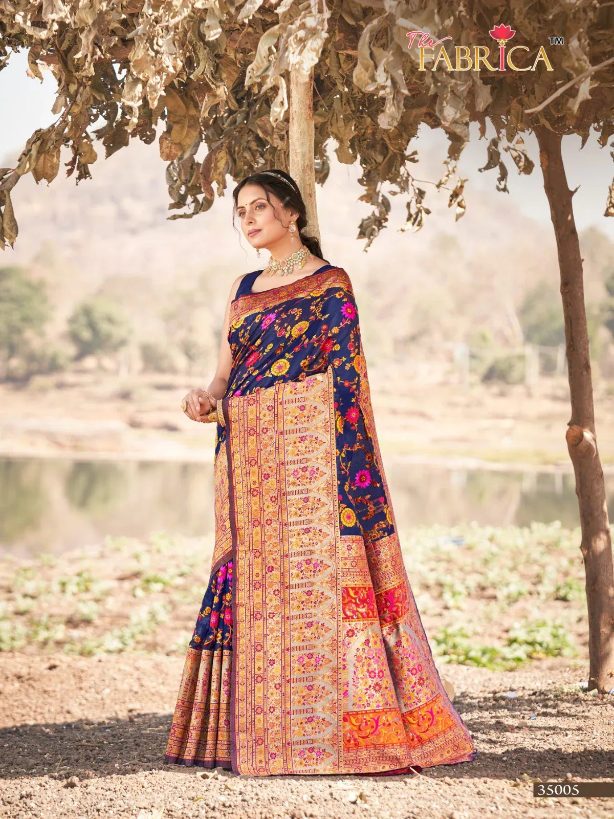 KASHMIRI VOL- 2 FANCY WEAVING SAREE - Anant Exports