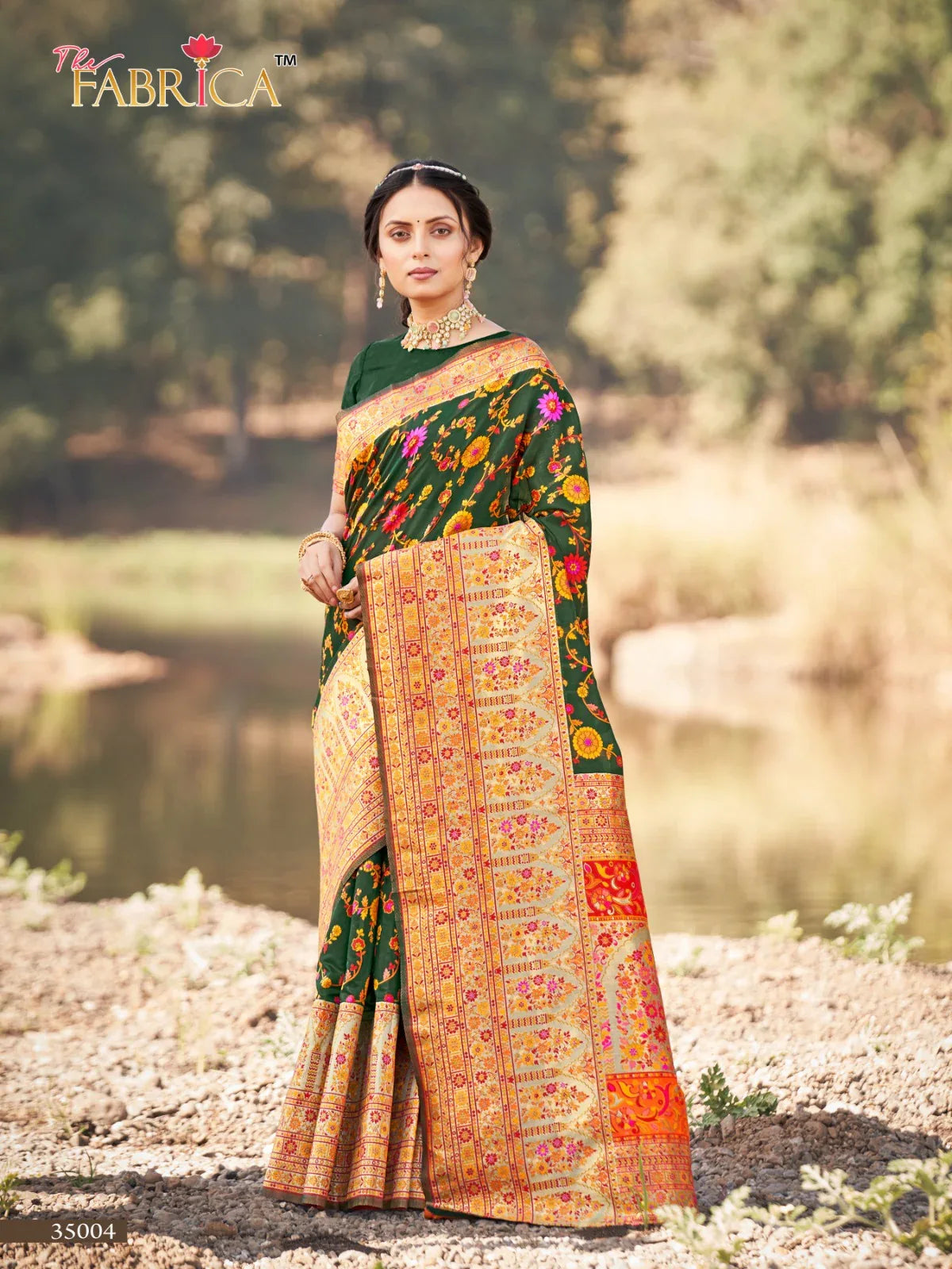 KASHMIRI VOL- 2 FANCY WEAVING SAREE - Anant Exports