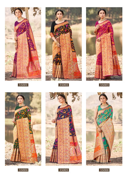 KASHMIRI VOL- 2 FANCY WEAVING SAREE - Anant Exports