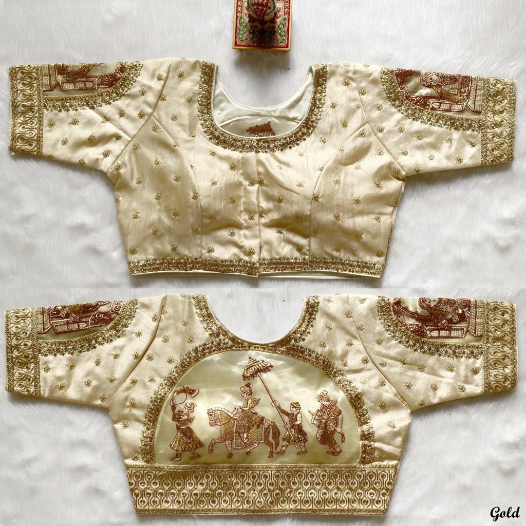 Baarat Occasion Wear Fancy Blouse