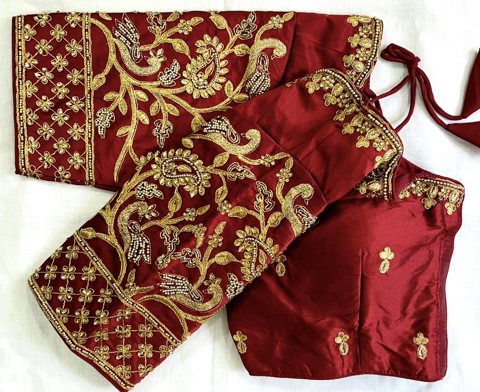 CHANDRAKANTA FANCY BANARASI SILK BLOUSE - Anant Exports