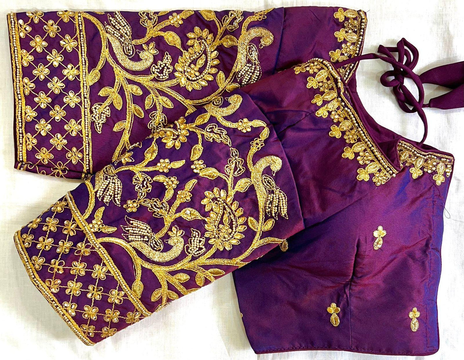 CHANDRAKANTA FANCY BANARASI SILK BLOUSE - Anant Exports