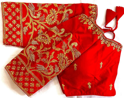 CHANDRAKANTA FANCY BANARASI SILK BLOUSE - Anant Exports