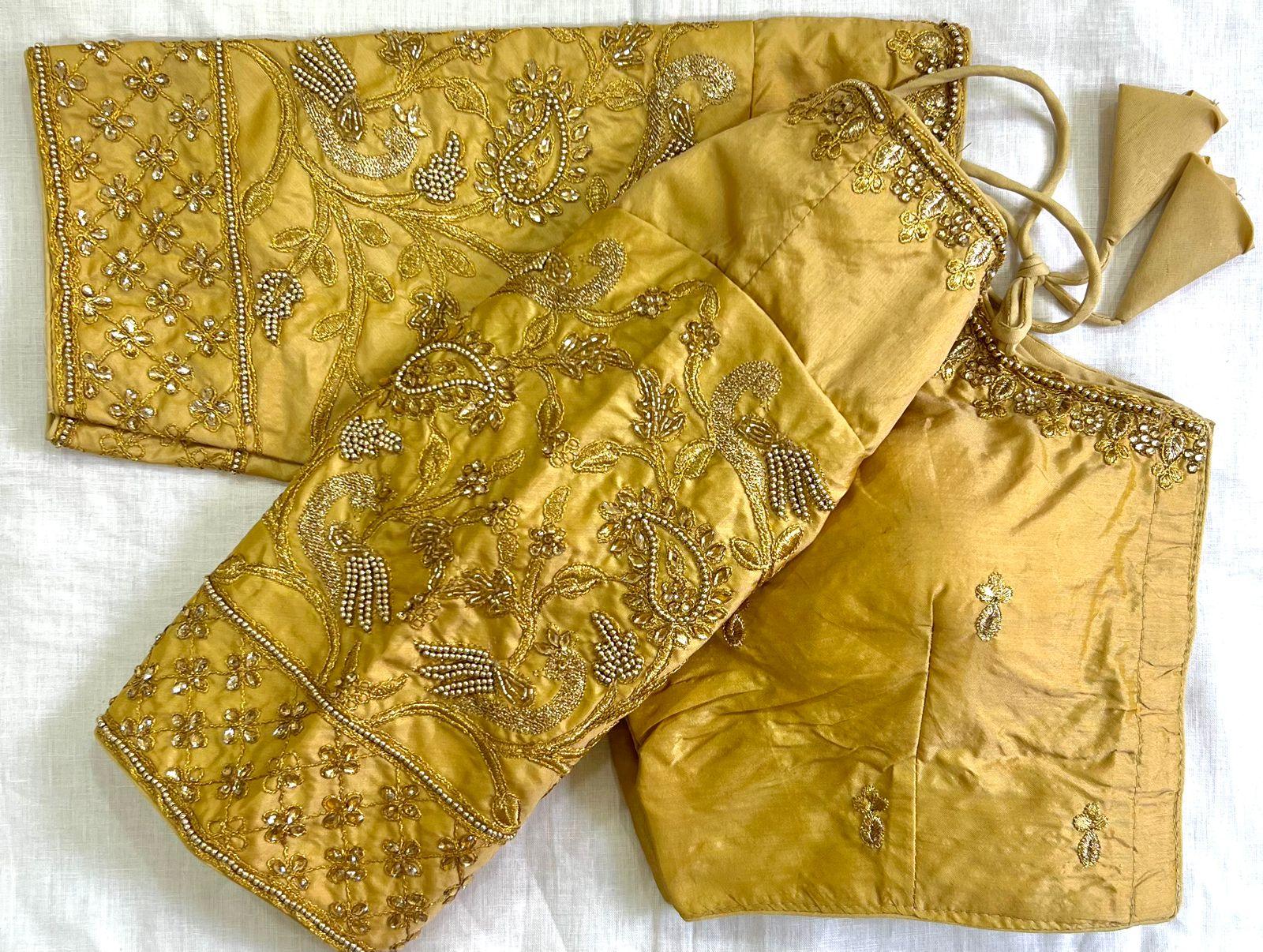 CHANDRAKANTA FANCY BANARASI SILK BLOUSE - Anant Exports
