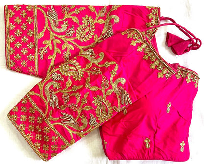 CHANDRAKANTA FANCY BANARASI SILK BLOUSE - Anant Exports