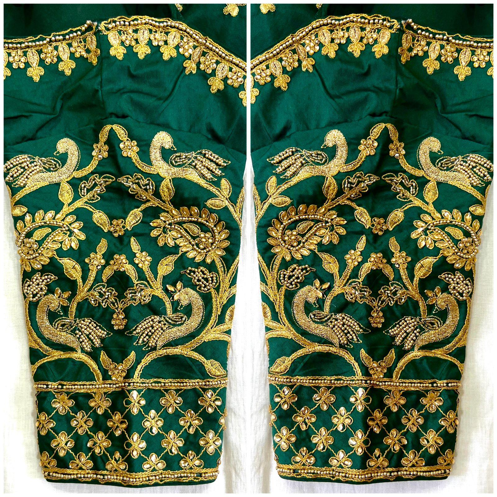 CHANDRAKANTA FANCY BANARASI SILK BLOUSE - Anant Exports