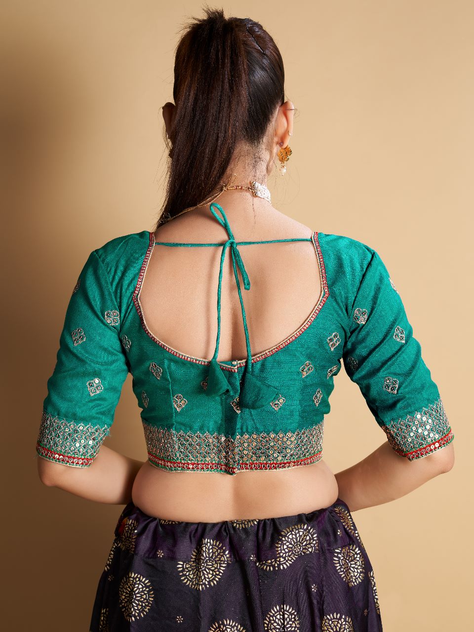 Beautifull Embroidered Work Blouse