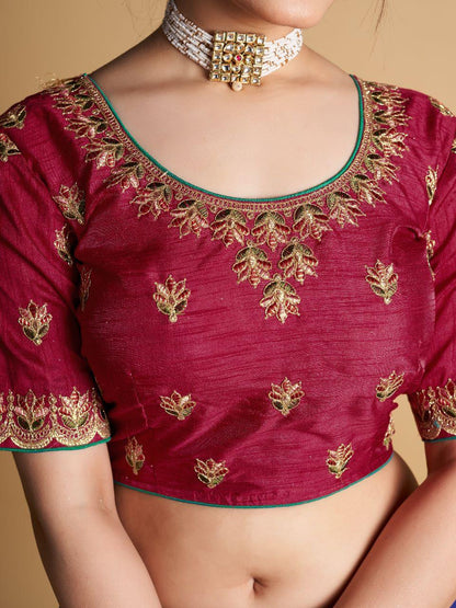Beautifull Embroidered Work Blouse - Anant Exports