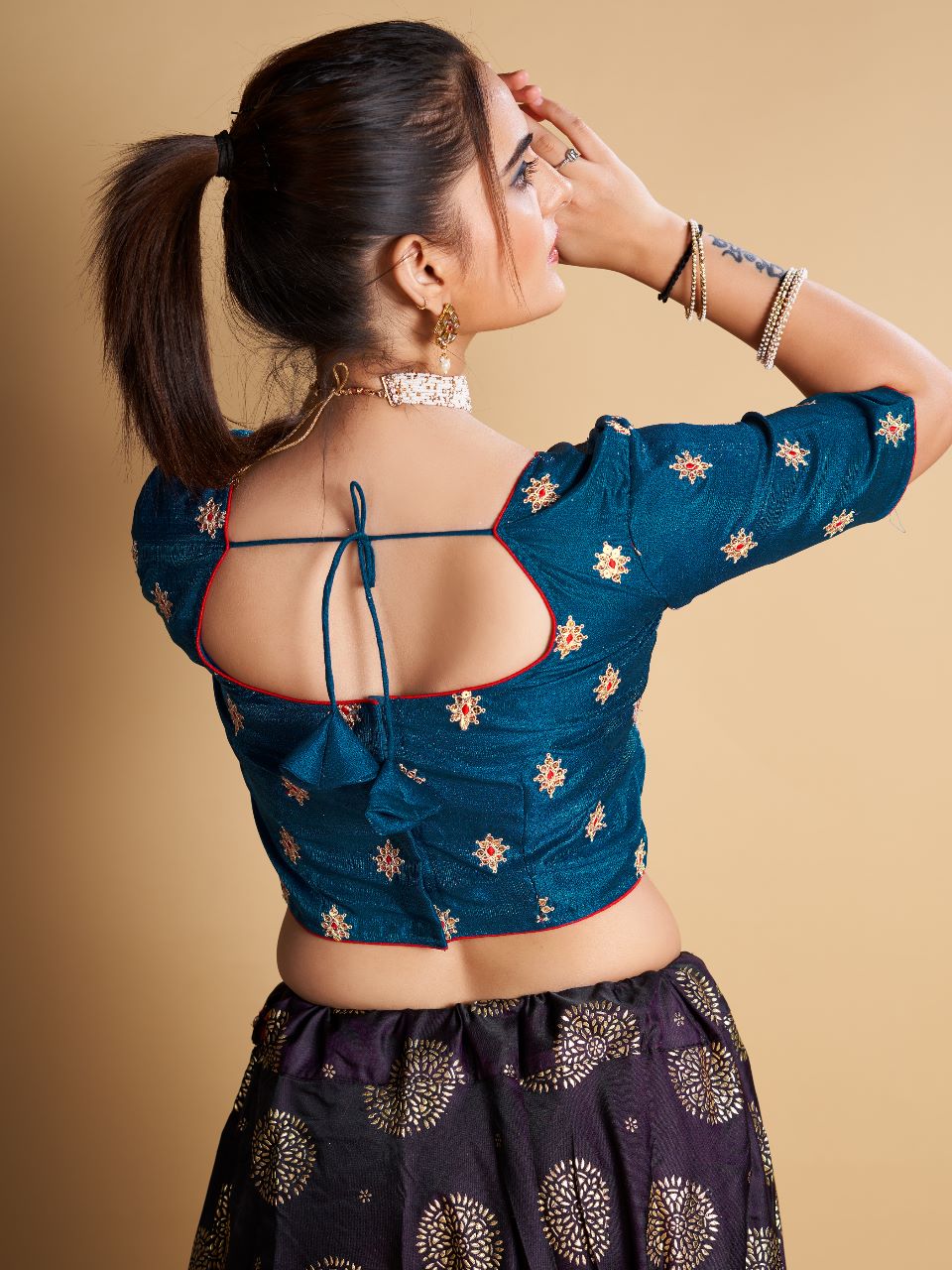 Beautifull Embroidered Work Blouse