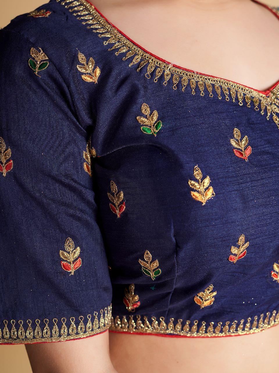 Beautifull Embroidered Work Blouse - Anant Exports