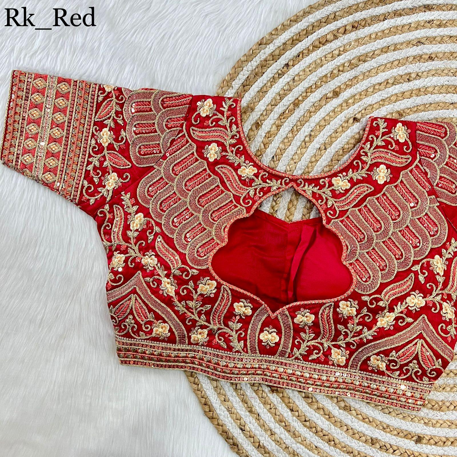 Royal Theme Wedding Special Blouse - Anant Exports