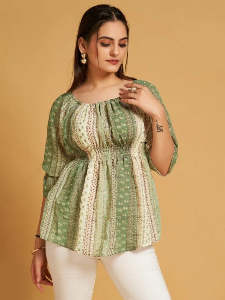 CROP TOP WESTERN WEAR D.NO 105 - Anant Exports