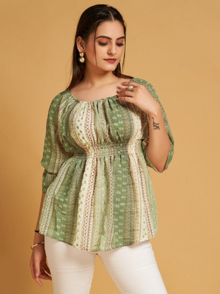 CROP TOP WESTERN WEAR D.NO 105