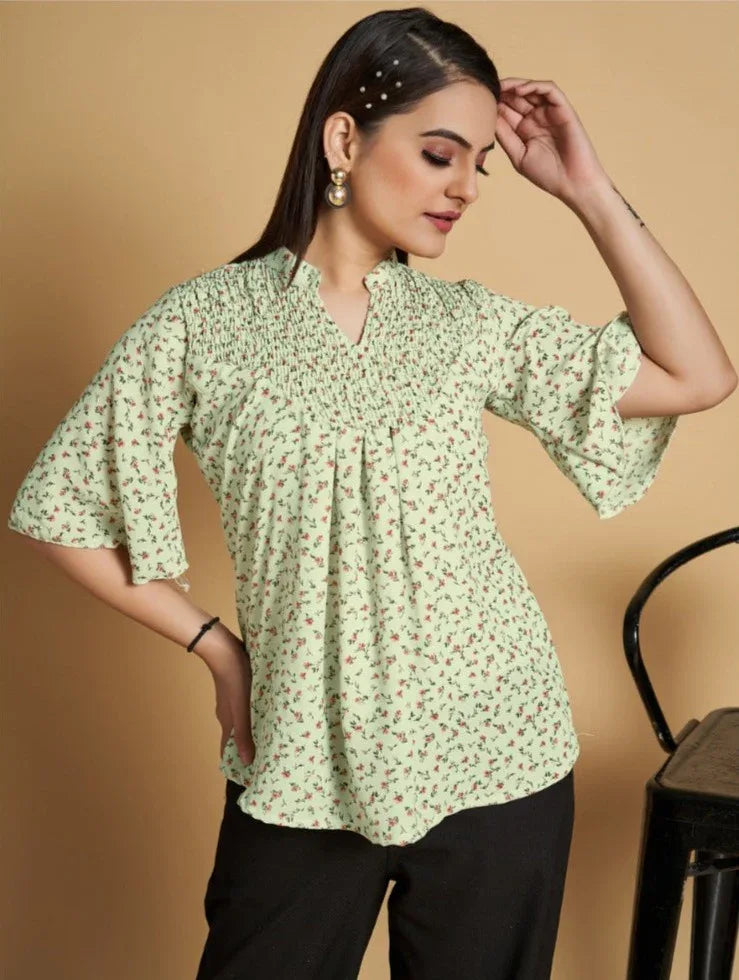 CROP TOP WESTERN WEAR D.NO 106 - Anant Exports