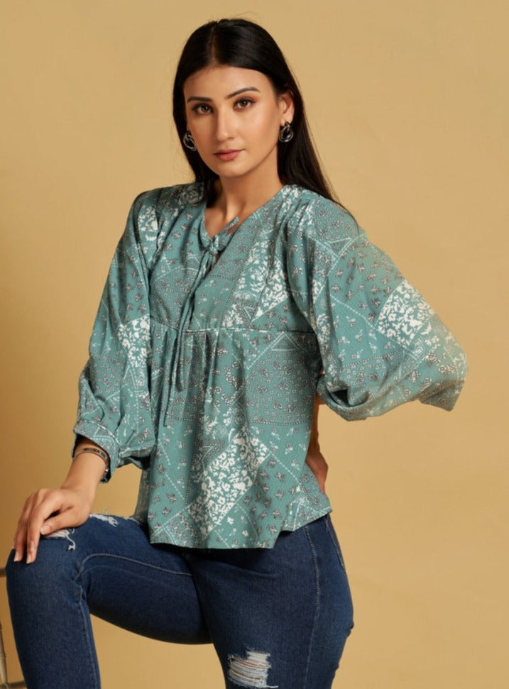 CROP TOP WESTERN WEAR D.NO 108