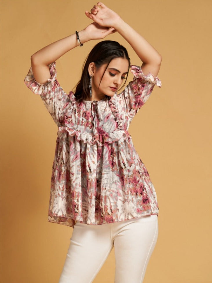 CROP TOP WESTERN WEAR D.NO 114