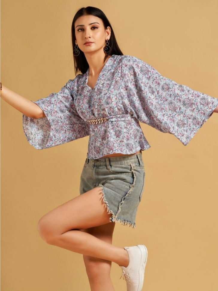 CROP TOP WESTERN WEAR D.NO 115