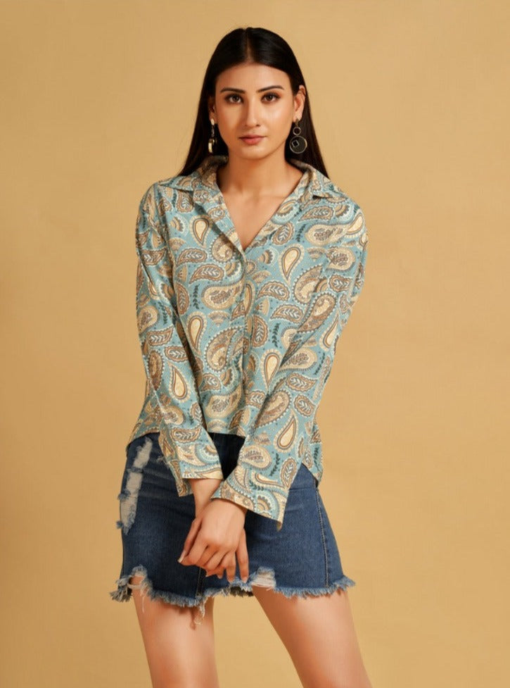 CROP TOP WESTERN WEAR D.NO 116