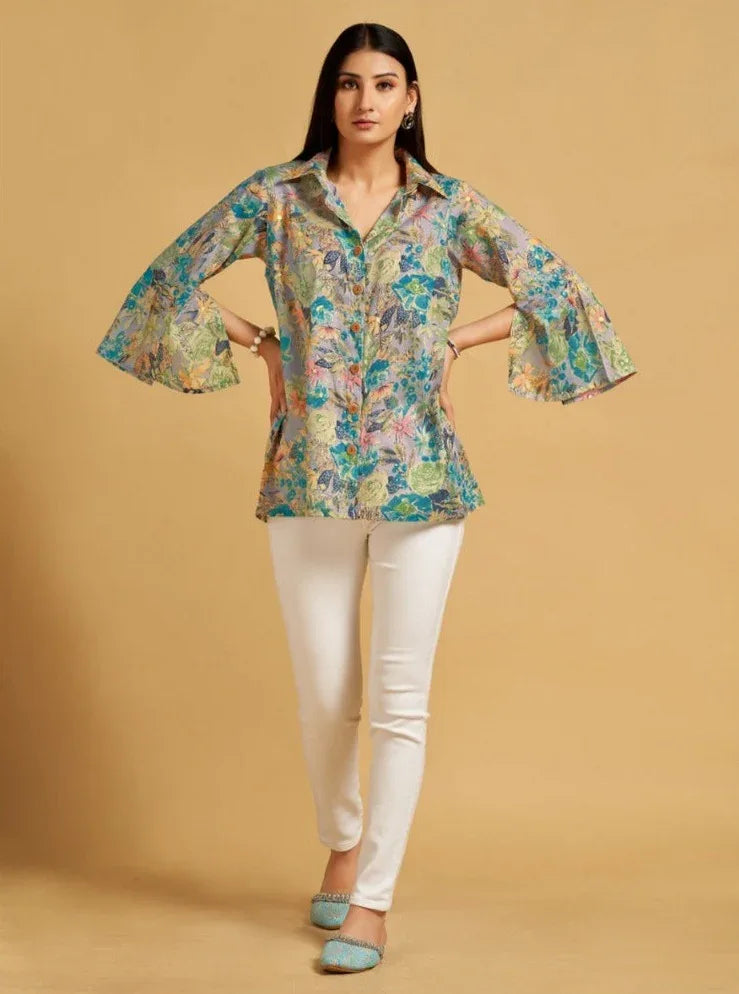 CROP TOP WESTERN WEAR D.NO 118 - Anant Exports