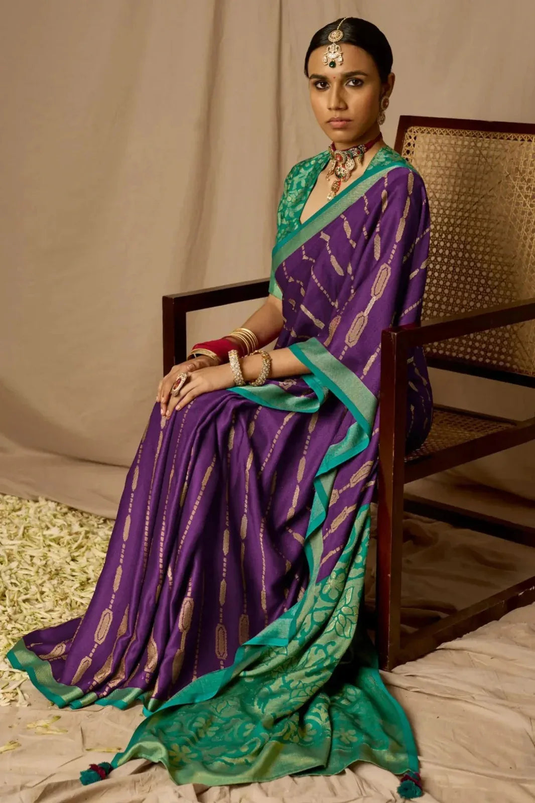 Kimora Meera Soft Silk Saree - Anant Exports
