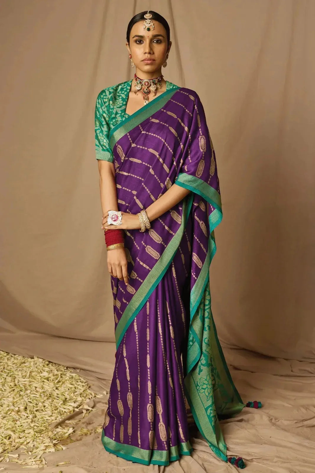 Kimora Meera Soft Silk Saree - Anant Exports
