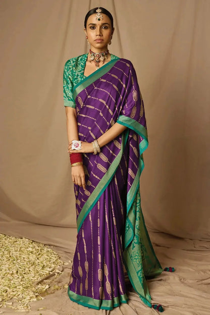 Kimora Meera Soft Silk Saree - Anant Exports