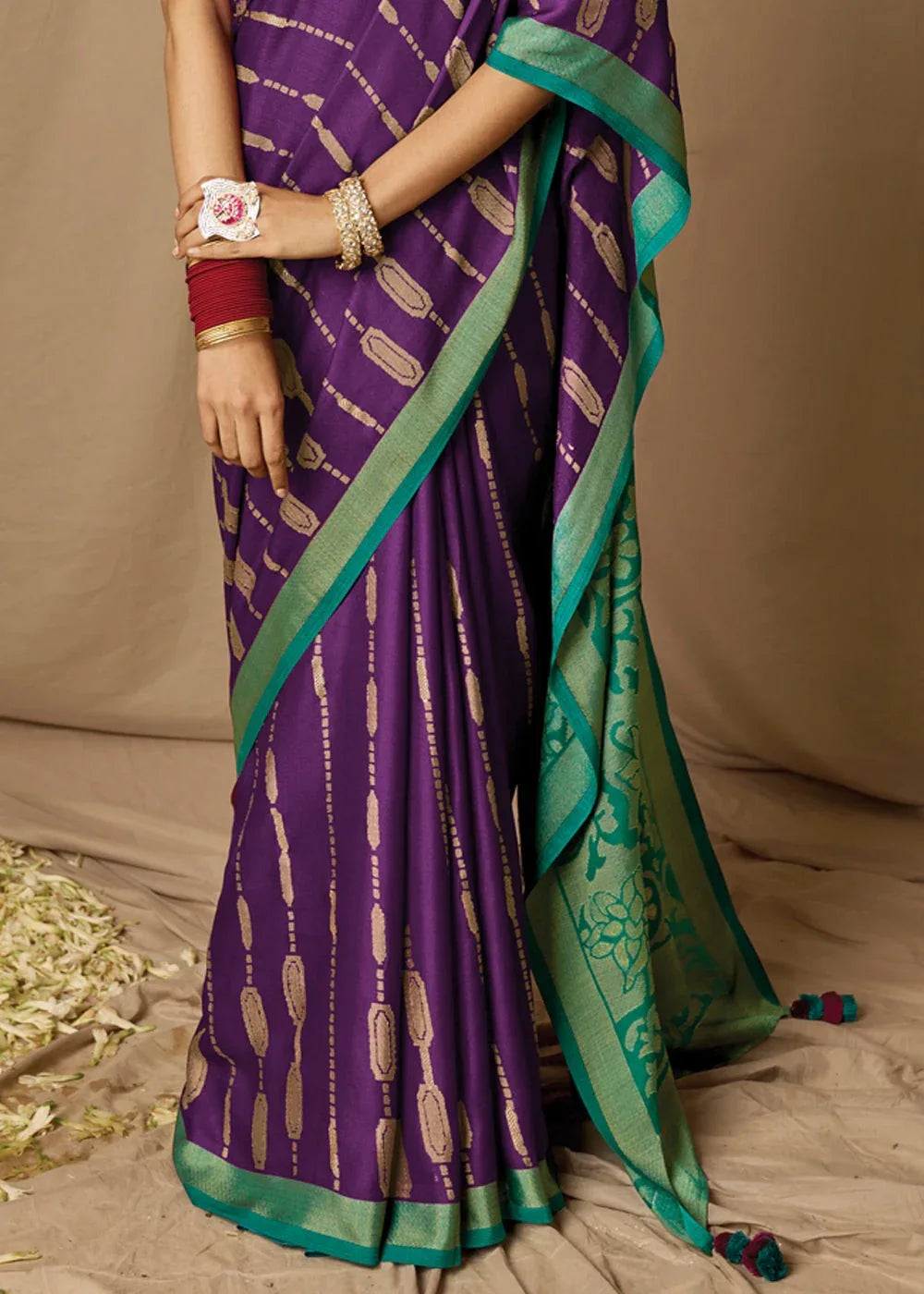 Kimora Meera Soft Silk Saree - Anant Exports