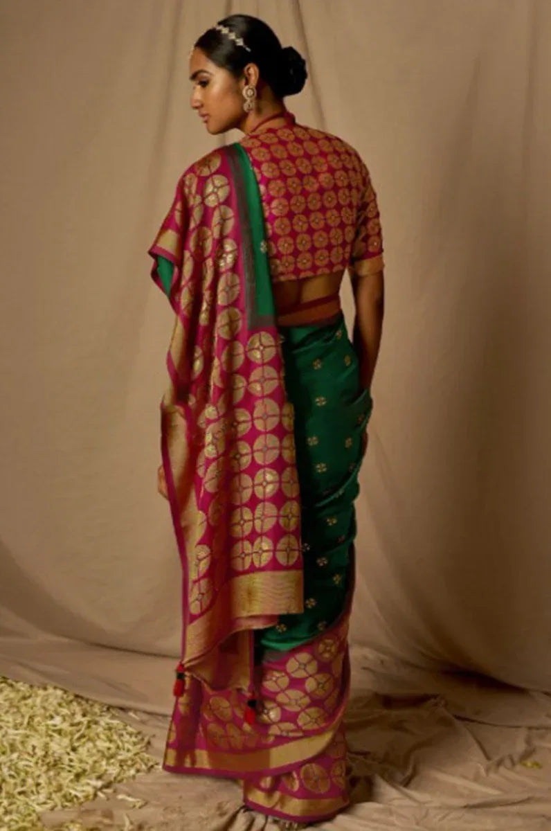 Kimora Meera Soft Silk Saree - Anant Exports