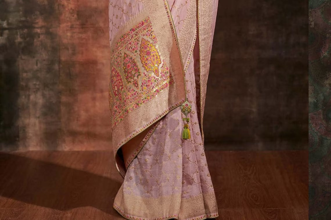 Ranisa Fancy Kashmiri Saree D.No SA-171