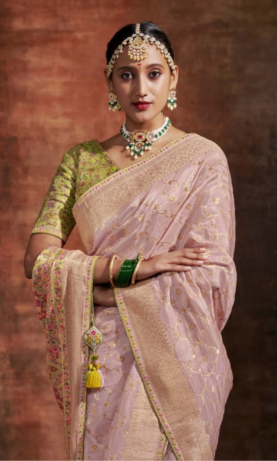 Ranisa Fancy Kashmiri Saree D.No SA-171