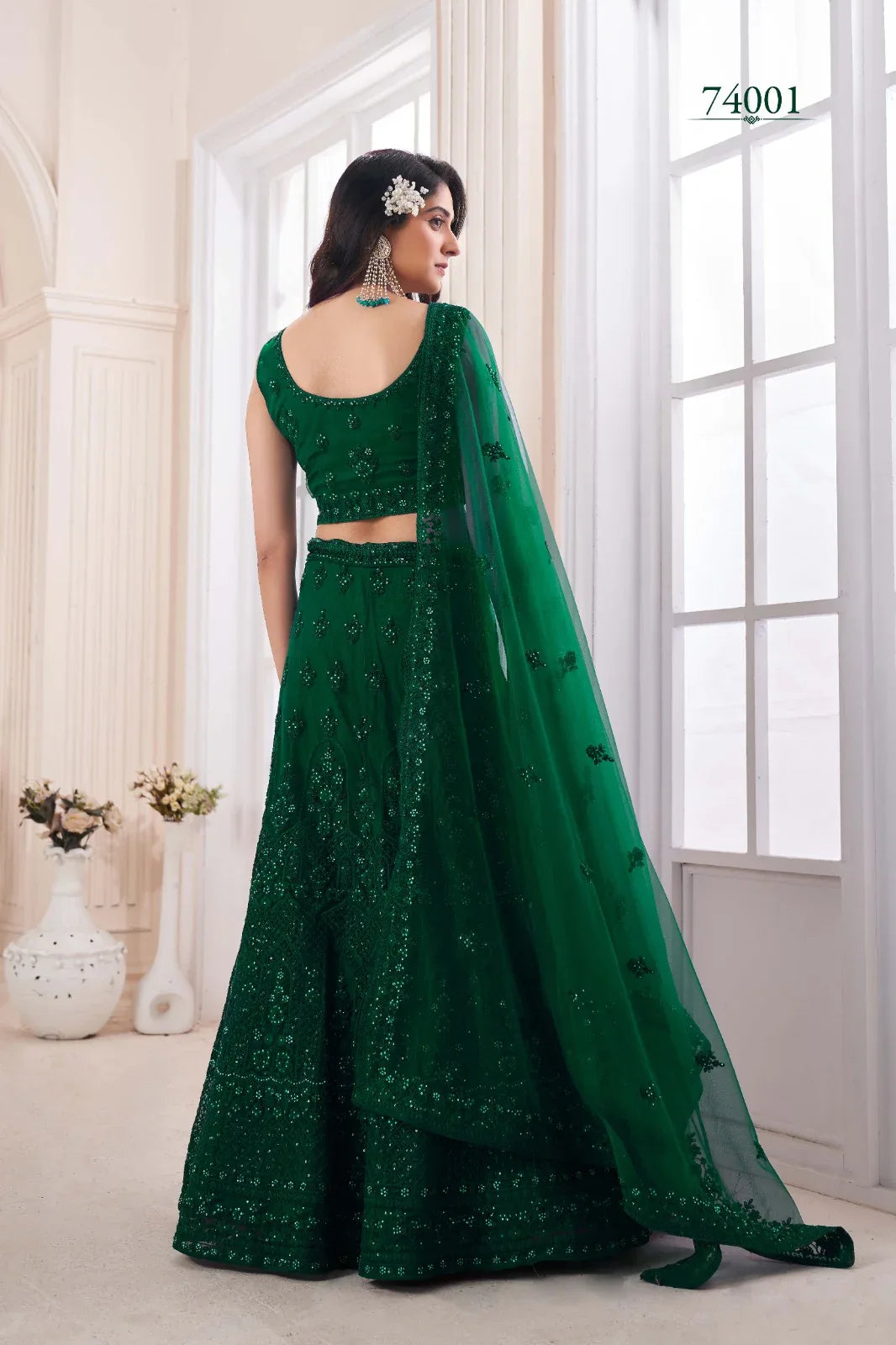 Volume 48 Designer Occasion Wear Lehenga D.No 74001 - Anant Exports