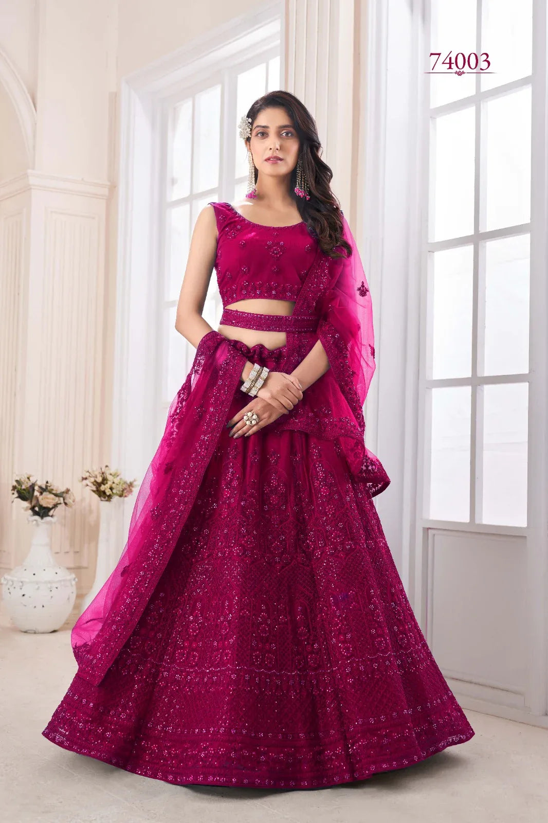 Volume 48 Designer Occasion Wear Lehenga D.No 74003 - Anant Exports