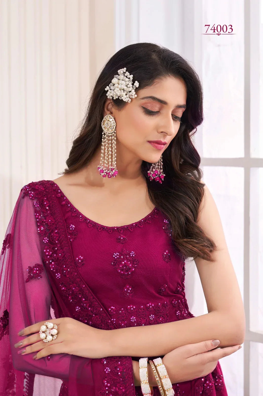 Volume 48 Designer Occasion Wear Lehenga D.No 74003 - Anant Exports